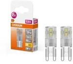 2er Pack OSRAM LED PIN G9 Stiftsockel 1,9W wie 20W warmwei&szlig;es Licht