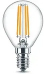 PHILIPS E14 LED Tropfen Lampe klar 6.5W wie 60W 2700K warmwei&szlig;e Beleuchtung