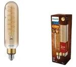 PHILIPS E27 Giant Vintage LED Gl&uuml;hbirne in R&ouml;hrenform 7W wie 40W dimmbar