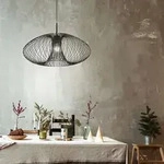 Fassa Pendelleuchte in Schwarz im Vintage-Look von Fabas Luce