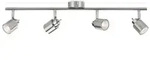 Philips 4er Meranti Deckenstrahler in Chrom mit 4 x GU10 Fassung IP20 - GU10