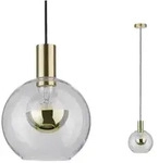Paulmann 79725 Neordic Esben Pendell max1x20W E27 Klar/Messing geb&uuml;rstet