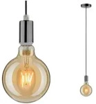 Paulmann 79754 Larus Pendelleuchte IP44 max1x20W E27 schwarzchrom