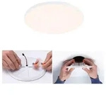 Paulmann 79945 VariFit LED Einbaupanel Veluna Edge schlicht Spritzwasser gesch&uuml;tzt