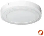 LEDVANCE Runde LED-Deckenleuchte &Oslash;30cm in schlichtem Wei&szlig; mit 2 getrennten
