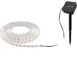 Paulmann 78896 3 Meter Solar LED-Streifen warmwei&szlig; D&auml;mmerungssensor Akku IP44