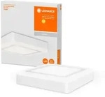 LED-Wandlampe & Deckenleuchte rechteckig von LEDVANCE mit 2 schaltbaren Lichtkreisen