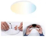 Paulmann 79956 VariFit LED Einbaupanel Smart Home Zigbee Veluna Edge schlicht