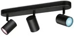 WIZ Smarter 3-flammiger RGB LED Deckenstrahler Imageo in Schwarz WLAN/Wi-Fi...