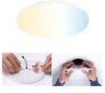 Paulmann 79957 VariFit LED Einbaupanel Smart Home Zigbee Veluna Edge schlicht