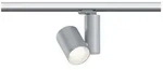 Paulmann 91337 ProRail3 Schienen Strahler Zeuz 32W 38&deg; warmwei&szlig; Silber triac