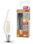 OSRAM E14 LED Kerzenlampe Superstar Plus HD LIGHTING Windsto&szlig;licht Filament...