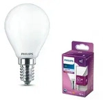 PHILIPS E14 LED Tropfen Lampe opalwei&szlig; mattiert 6.5W wie 60W 4000K...