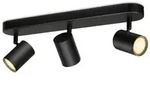 WIZ Smarter LED 3-flammiger Deckenstrahler Imageo in Schwarz WLAN/Wi-Fi Tunable...