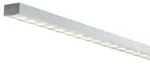 Profilleiste f&uuml;r LED-Streifen Square 2 Meter Aluminium eloxiert Satin Alu Paulmann