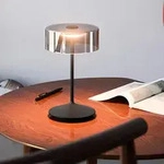 Sigor Akku-Glasleuchte Numotion in Nachtschwarz mit FlexMood 2200K/2700K 265mm IP54