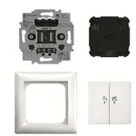 Busch-Jaeger 62851 UJ-914-WL LED-Dimmer-Ein. flex 1f Komplettset mit 2-fach