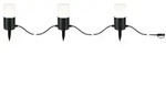 Paulmann 94761 Plug & Shine LED Lichterkette Tubs IP44 3000K 3x2W Anthrazit