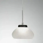 Arabella anpassungsf&auml;ige dimmbare LED-Pendelleuchte in Kristallwei&szlig; aus Glas von