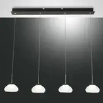 Arabella Pendelleuchte LED Weiss Fabas Luce
