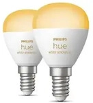 2er Philips Hue White E14 White Ambiance Tropfen Lampe 5,1W Tunable White - steuerbar