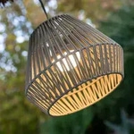 New Garden CONTA LED Akku-H&auml;ngeleuchte mit Fernbedienung, USB IP54 - aus recyceltem