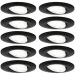 Paulmann 92462 LED Einbauleuchte Calla Basisset schwenkbar IP65 rund 90mm 30&deg; 10x6W