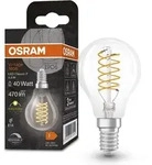 OSRAM E14 VINTAGE-Retro LED Tropfenlampe in klarem Filament dimmbar 4,8W wie 40W