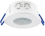 ChiliTec Decken-Einbau-Bewegungsmelder 360&deg; IP65 PIR, LED geeignet, 8m Detektion,