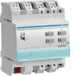 Hager KNX Schalt-/Jalousieaktor 4/2-fach, 16A, C-Last, f&uuml;r Jalousiesteuerung