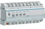 Hager KNX Universal-Dimmaktor, Dimmer 4-fach, 4x600W, ESL/LED, kombinierbar