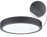 Paulmann 71055 LED Panel Cosara IP44 rund 300mm 15W 1300lm 4000K Dunkelgrau
