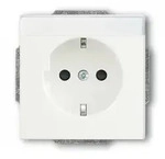 Busch-Jaeger 20 EUCNB-884 SCHUKO&reg; Steckdosen-Einsatz mit Beschriftungsfeld/erh.
