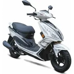 Motorroller GT3 50ccm 45km/h, Euro 5, wei&szlig; GT Union - Wei&szlig;
