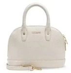 Lazarotti Bologna Leather Handtasche Crossbody Leder 24 cm - Wei&szlig;
