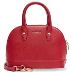 Lazarotti Bologna Leather Handtasche Crossbody Leder 24 cm - Rot