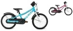 Puky CYKE 16-1, Stadtrad, Kinder, Unisex, Anf&auml;llig, Aluminium, Beere, Wei&szlig; -