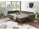 Stylisches Ecksofa Alice von ED Exciting Design inklusive Hocker &ndash; Beidseitig