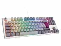 Ducky One 3 Mist Grey TKL Gaming Tastatur, RGB LED - MX-Red