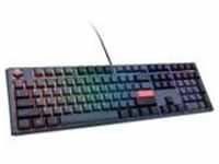 Ducky One 3 Cosmic Blue Gaming Tastatur, RGB LED - MX-Red (US)