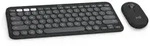 Logitech Pebble 2 Combo for Mac, Kabellos, RF Wireless + Bluetooth, Scherenschalter,