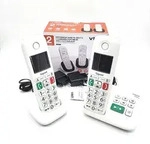 Gigaset E290A Duo, Analoges/DECT-Telefon, Kabelloses Mobilteil,
