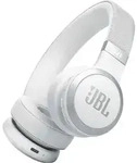 JBL Live 670 NC - Bluetooth On-Ear-Kopfh&ouml;rer mit Noise-Cancelling Wei&szlig; - Wei&szlig;