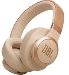 JBL Live 770NC Kabellose Bluetooth ANC Manschetten fr Musik und Musikanten - Beige