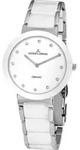 Jacques Lemans - 42-7H - Armbanduhr - Damen - Quarz - High Tech Keramik - Silber