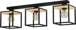 EGLO Deckenleuchte Libertad, 3-flammige Deckenlampe, Wohnzimmerlampe Decke aus Metall