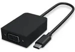 USB Surface Adapter, USB-C Stecker > VGA Buchse (schwarz) - Schwarz