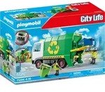 PLAYMOBIL City Life Recycling Truck, Auto & Stadt, City Life, 4 Jahr(e), Gr&uuml;n, Wei&szlig;