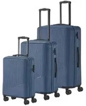 travelite Bali 4W Trolley L / M / S Blue blau 77cm - Blau
