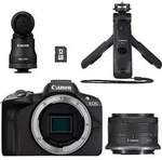 Canon EOS R50, Schwarz + RF-S 18-45mm F4.5-6.3 IS STM Kit, 24,2 MP, 6000 x 4000